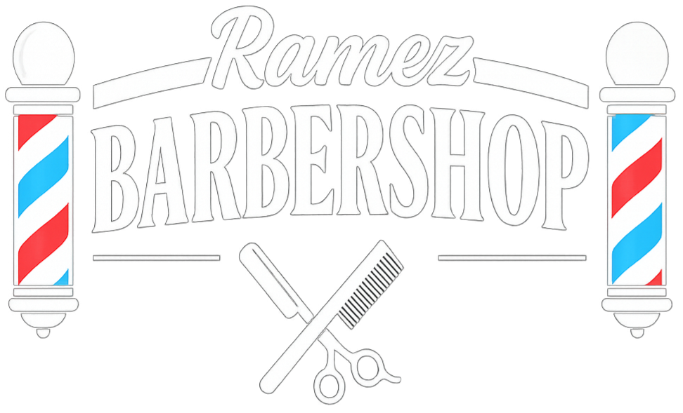 Ramez Barbershop Logo - Premium Barbershop i Skövde